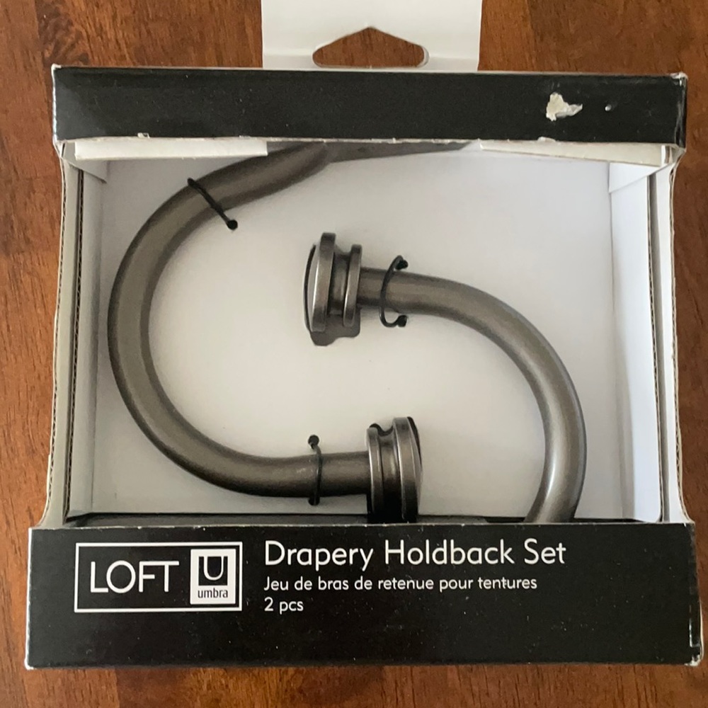 Drapery Holdback set